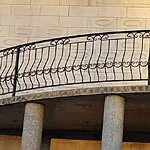 Кованый балкон БЛК-19