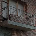 Кованый балкон БЛК-27