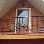 Кованый балкон БЛК-29