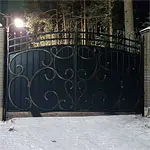 Кованые ворота ВРК-14