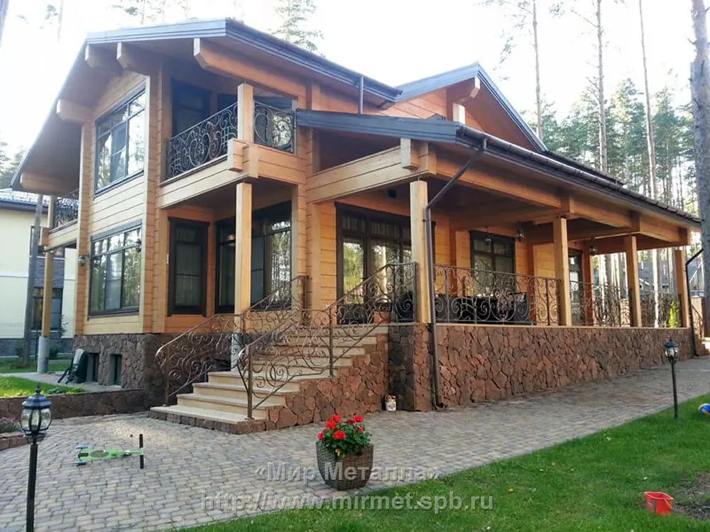 Лестничные и балконные ограждения в частном доме