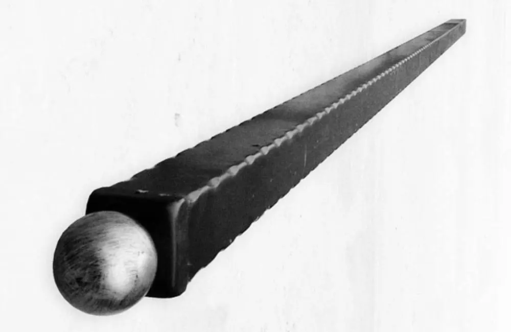 Кованый столб